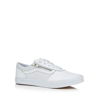 Vans White 'Milton' lace up shoes